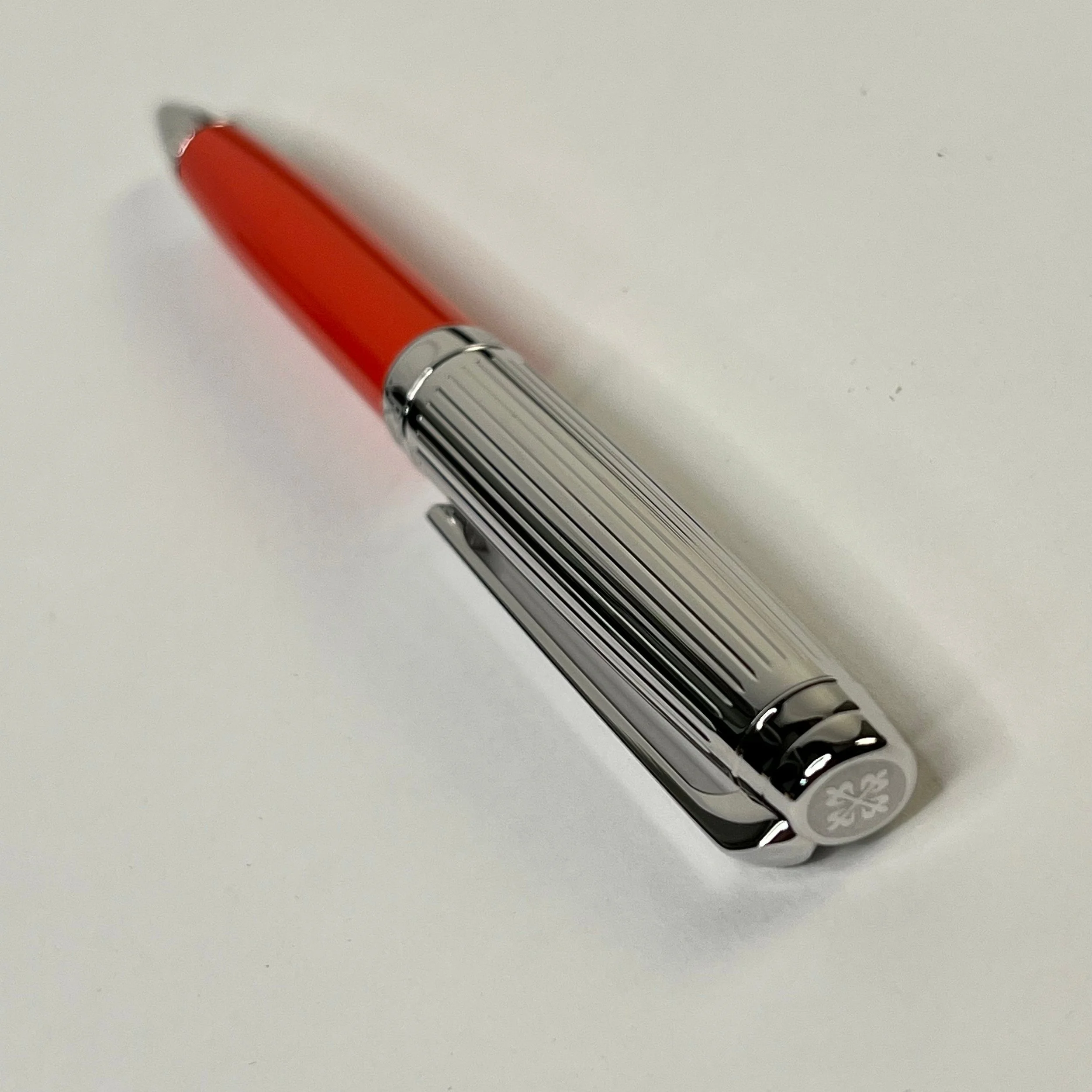 Patek Philippe x Caran d'Ache Orange Ballpoint Pen with